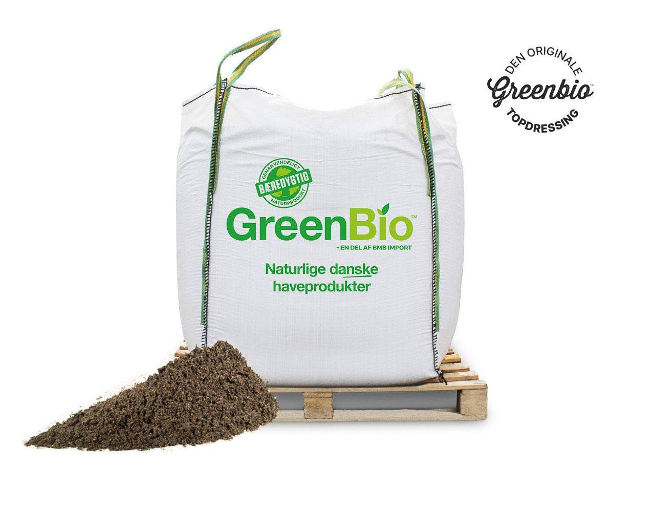 GreenBio Topdressing - Bigbag á 1000 liter.