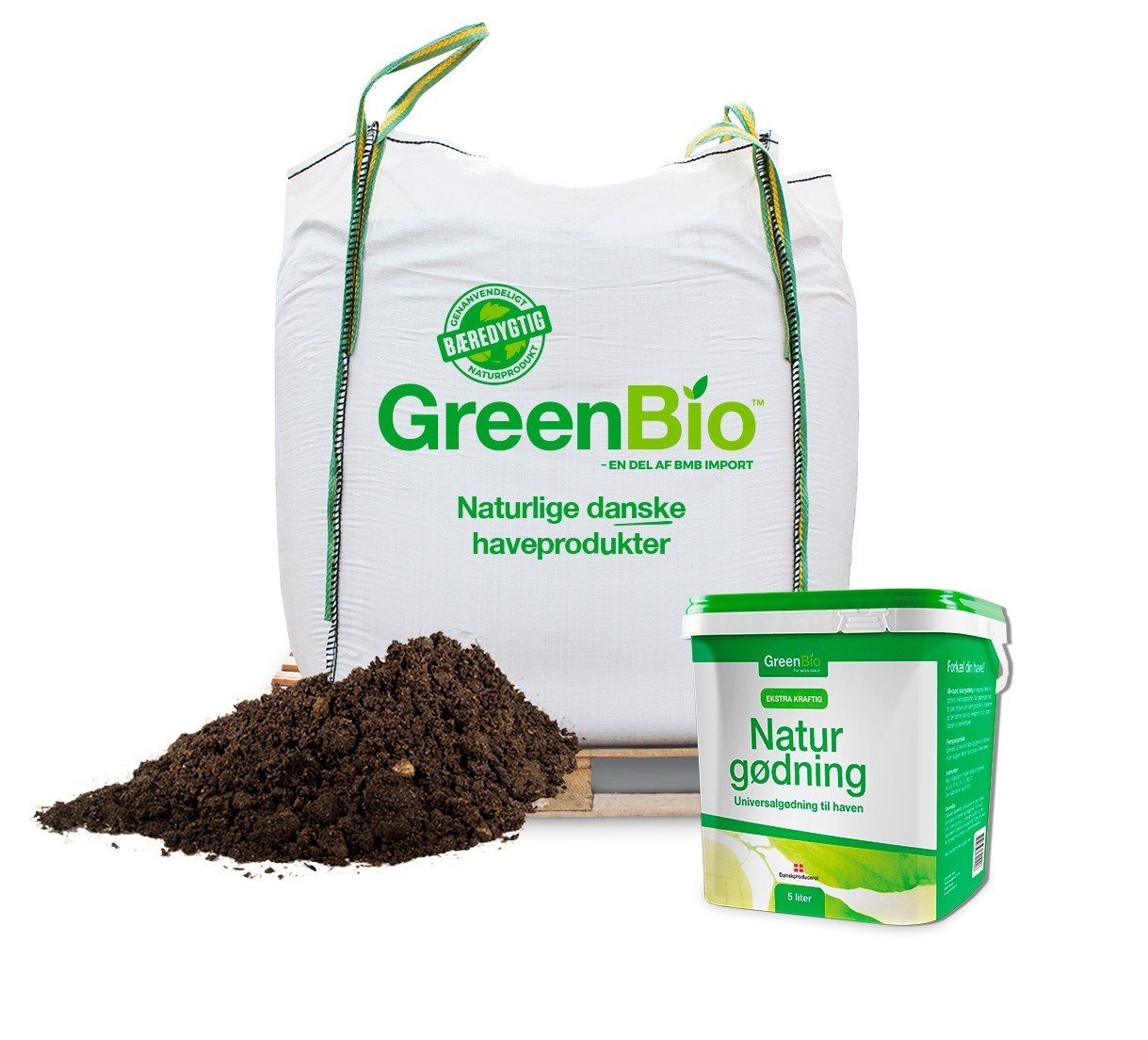 GreenBio Alletræsmuld og naturgødning